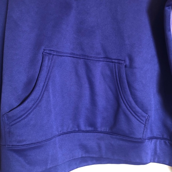 Under Armour Fleece Lined Hoodie Sweatshirt Purple/Lavender,Small UA Logo Size L - Picture 4 of 8
